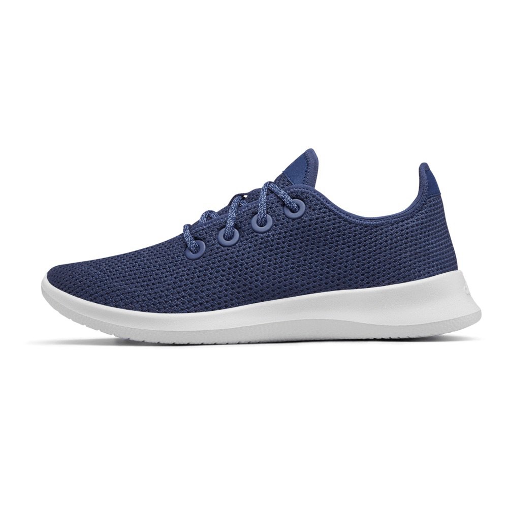 Allbirds Men\'s Sneakers Navy - Tree Runners - 68724LUDY